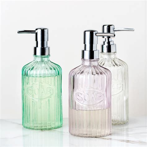 clear glass liquid soap dispenser | Glass soap pump, Soap dispenser ...