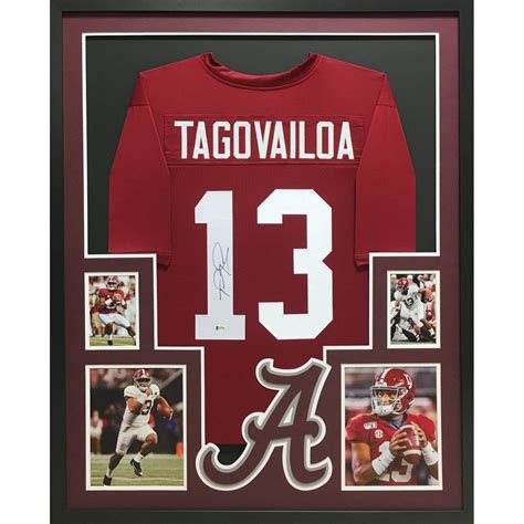 Alabama Tua Tagovailoa signed jersey-BECKETT Tucson Mall