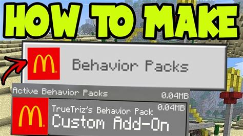 Free download: Minecraft behavior packs download