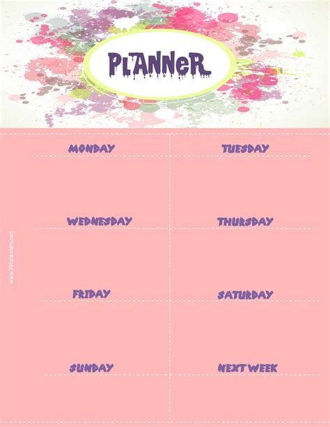 Weekly Planner