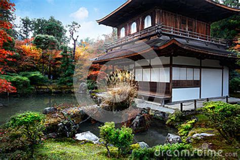 Ginkakuji Temple stock photo. Image of butchart, architecture - 68194570