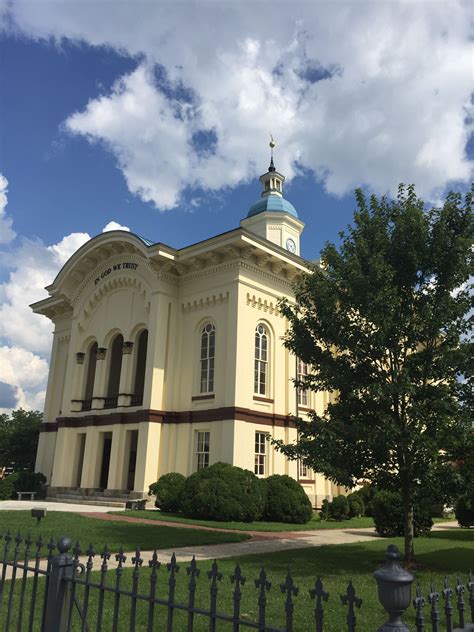 Historic Caswell County Courthouse in Yanceyville, North Carolina. Paul Chandler July 2016 ...