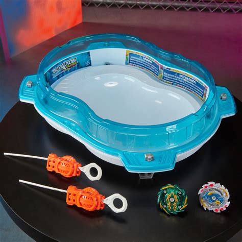 HASBRO Beyblade Burst Rise Hyper Sphere Vertical Drop Battle Set w/ Stadium E7609 - BeysAndBricks