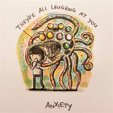 11 Mental Illnesses And Disorders Illustrated As Monsters By Artist ...