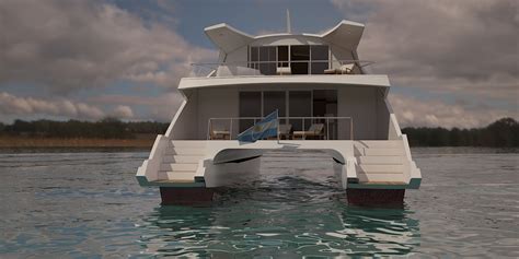 Catamaran Cat Concept- Naval Architecture Thesis on Behance