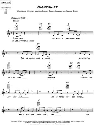 "Nightshift" Sheet Music - 2 Arrangements Available Instantly - Musicnotes