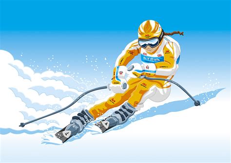 Skier Drawing at GetDrawings | Free download