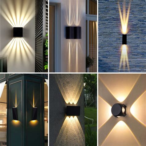 Outdoor Wall Light LED Wall Lamp Waterproof Modern Decorative Wall ...