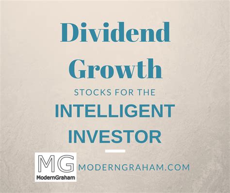 Dividend Growth Stocks For Intelligent Investors - June 2016 | Seeking ...