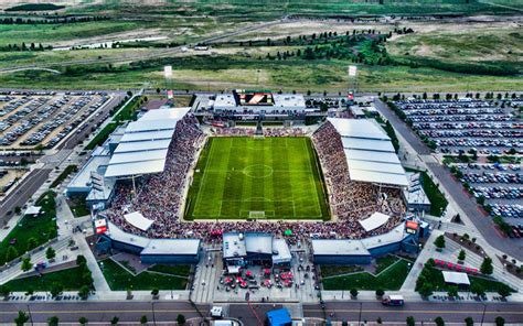 Download wallpapers Dicks Sporting Goods Park, HDR, MLS, Colorado ...