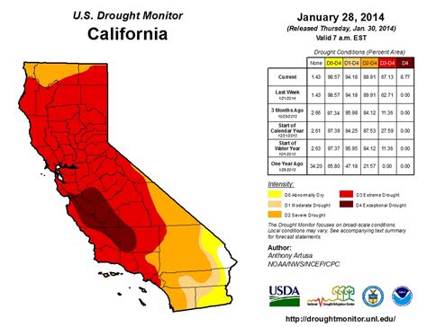 U.S. Drought Monitor - VVNG.com - Victor Valley News