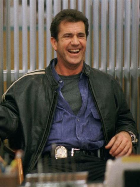 Mel Gibson Lethal Weapon 4 Leather Jacket