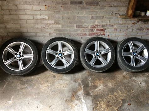 Genuine Bmw 17 inch wheels with tyres | in St Albans, Hertfordshire ...