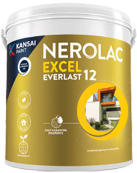 Nerolac Excel Everlast 12 Emulsion Paint, 20 ltr at Rs 7500/bucket in Bhopal