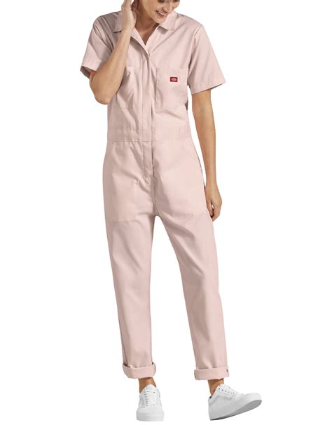 Women's FLEX Temp-iQ™ Short Sleeve Coveralls - Dickies US in 2020 | Dickies women, Coveralls ...