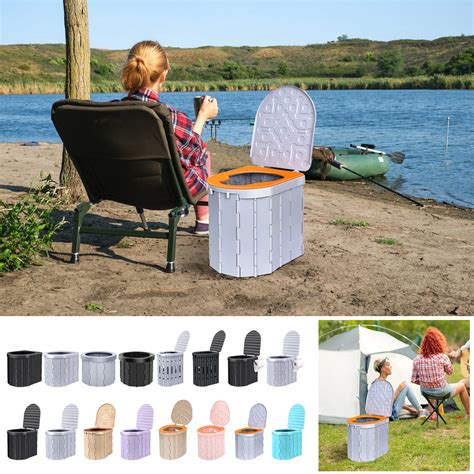 JingChun Portable Toilet for Camping, Portable Toilet for Adults ...