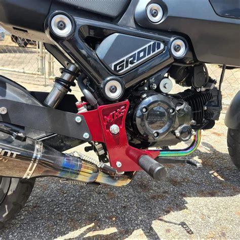 MK Stunts Honda Grom 22+ Rearsets | Tacticalmindz.com