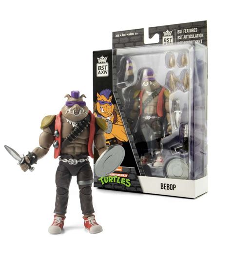 Teenage Mutant Ninja Turtles: BST AXN Bebop Action Figure - Visiontoys