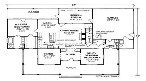 Country Homes Floor Plans | plougonver.com