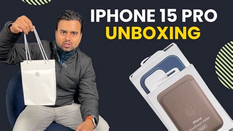 iPhone 15 Pro Unboxing: First impression on FineWoven Case & Wallet