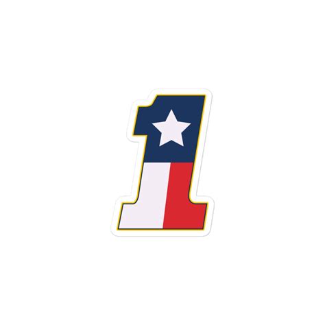 Texas #1 Sticker – Texas Humor