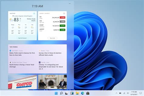 Windows 11: This is the new 'Widgets' panel with news, weather, and more | Windows Central