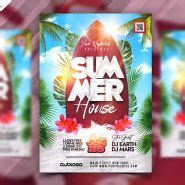 Summer House Party Flyer Design PSD | PSDFreebies.com