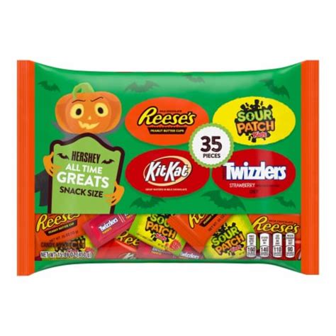 Hershey's Reese's Kit Kat Sour Patch Kids Twizzlers Candy Assortment ...