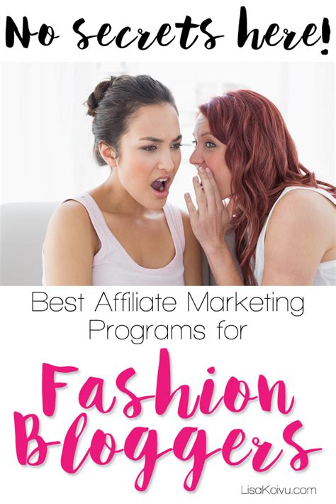 Best Affiliate Networks for Fashion Bloggers - LisaKoivu.com