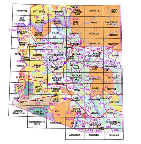 AZ Hunt Unit 6A Map