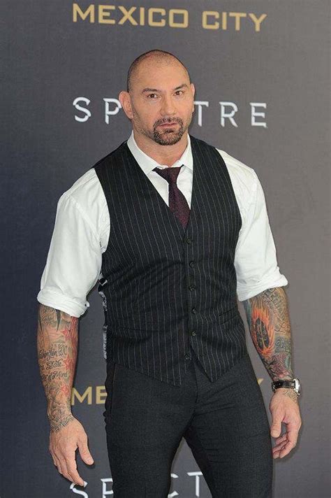 Pin by William Mutale on Dave Bautista | Bald men style, Mens business ...