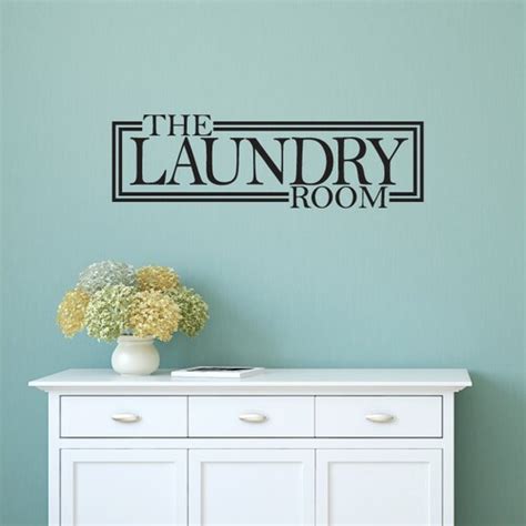 Laundry Room Wall Decal Laundry Wall Decals Laundry Room - Etsy