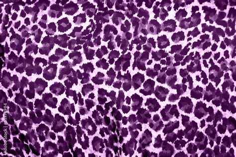 Beautiful purple leopard animal print fur background / wallpaper Stock Photo | Adobe Stock