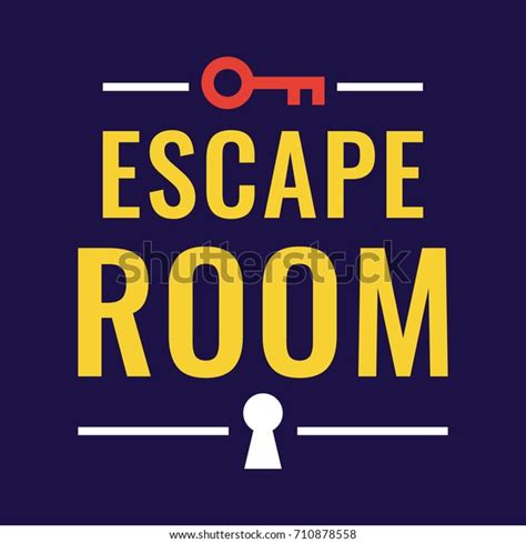 Escape Room Vector Logo Badge Illustration Stock Vector (Royalty Free ...