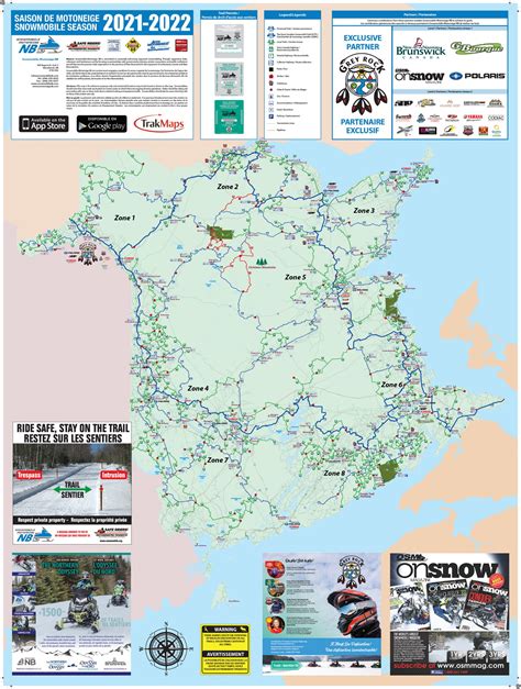 CARTES – Snowmobile Motoneige NB