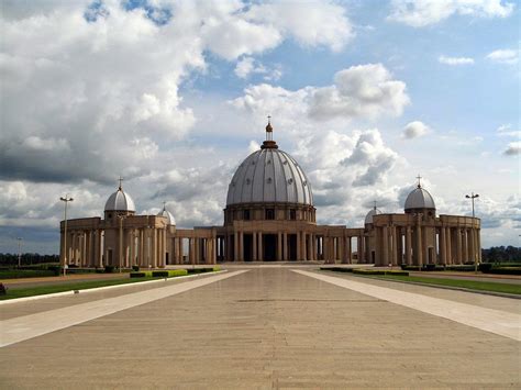 The Basilica of Our Lady of Peace of Yamoussoukro (Ivory Coast)