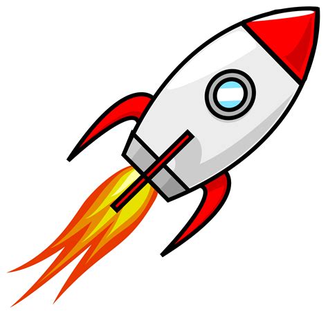 Cartoon Space Rocket - ClipArt Best