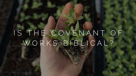 Is the covenant of works biblical? – Ask the Pastor