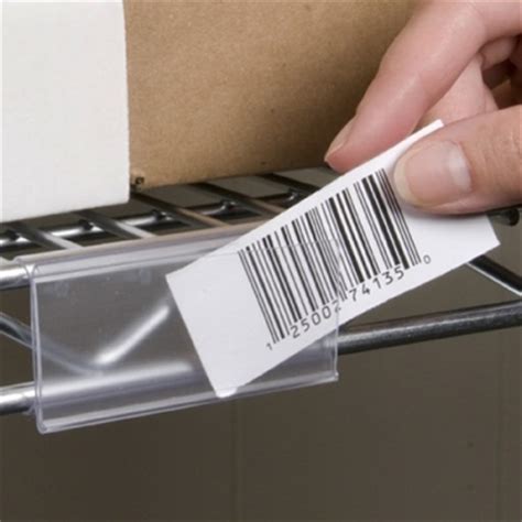 1-5/16" x 6" Wire•Rac™ Label Holders | U.S. Plastic Corp.