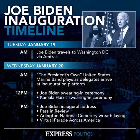 Joe Biden inauguration timeline: What will happen on Inauguration Day? - ICO Talk News