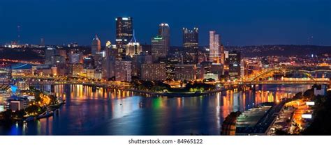 Pittsburgh Skyline Night Photos, Images & Pictures | Shutterstock