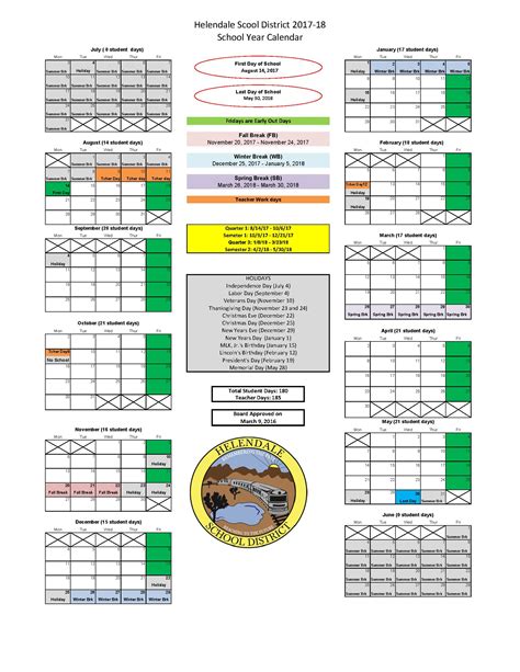 Ontario School District Calendar 2024 - Schoolcalendars.net