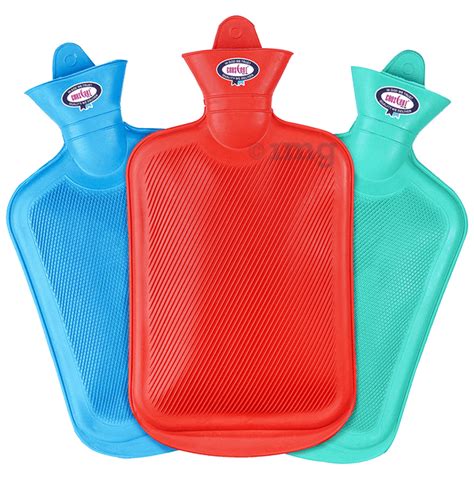 Crescent Non-Electric Rubber Hot Water Bag Blue: Buy box of 1.0 Unit at best price in India | 1mg