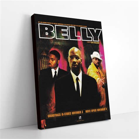 Belly Dmx Movies Poster Belly Movie Poster/ Canvas DMX Belly | Etsy