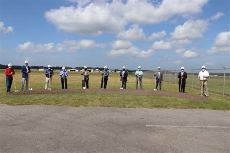 Gulf Shores Airport Authority breaks ground for new air traffic control tower facility at Jack ...