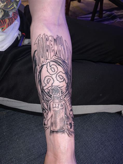 juice wrld arm tat | Money bag tattoo, Hand tattoos for guys, Small tattoos