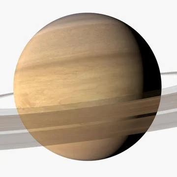 3D Model: Saturn & Moons 4K ~ Buy Now #90608243 | Pond5