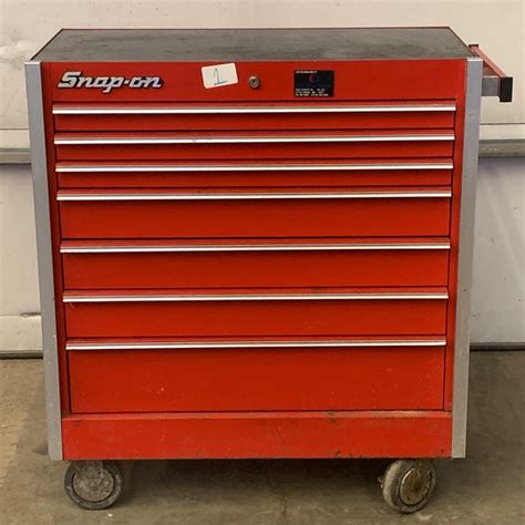 Snap-On Rolling Tool Chest | Snap-On Boxes, Tools & More | K-BID