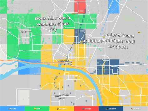 Sioux City Neighborhood Map