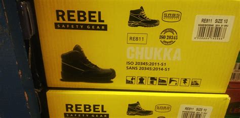 Rebel Safety Boots - Hlatini